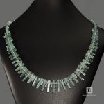 Бусы из аквамарина