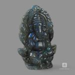Фигурка «Ганеша» из лабрадора