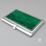 Визитница с малахитом